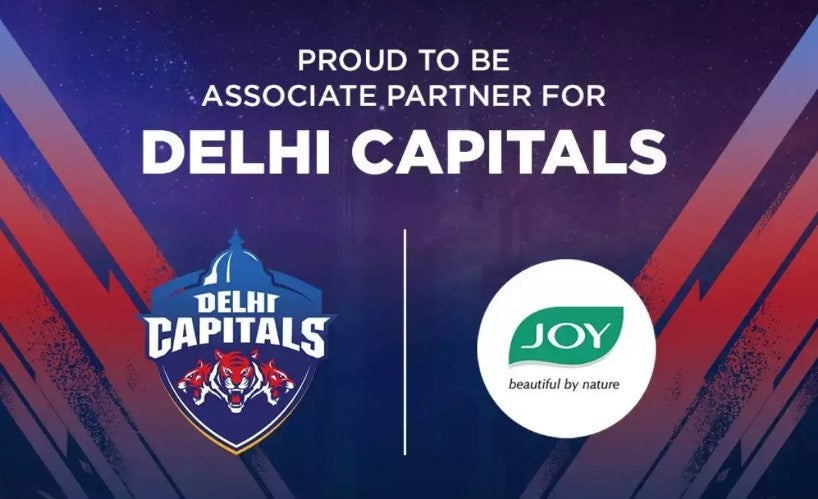 Joy Personal Care announces associate sponsorship with Delhi Capitals