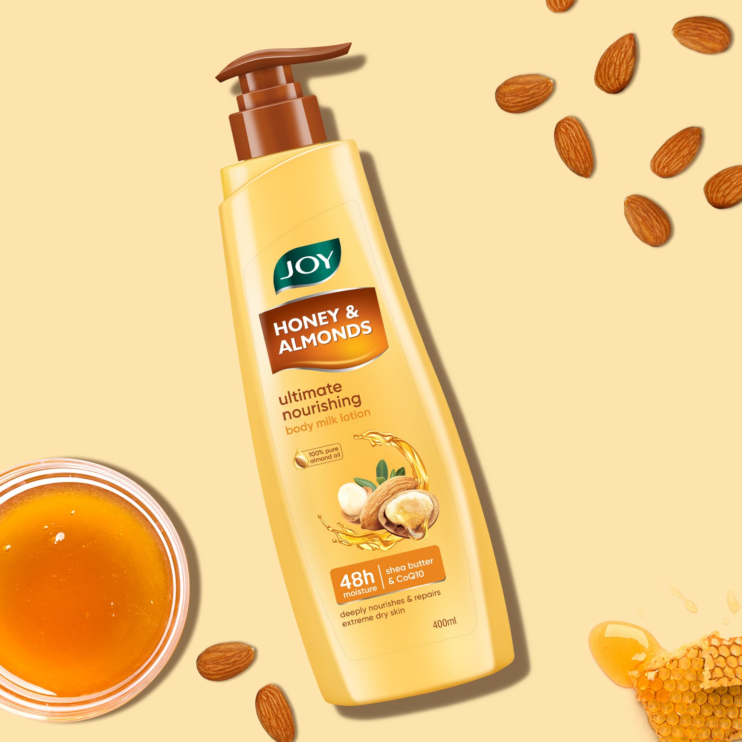 Honey & Almonds Ultimate Nourishing Body Milk Lotion – Joy
