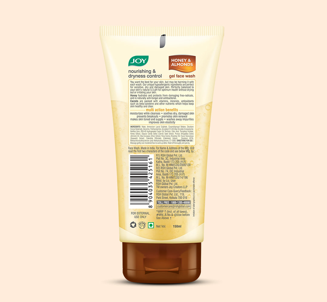 Honey & Almonds Nourishing & Dryness Control Face Wash