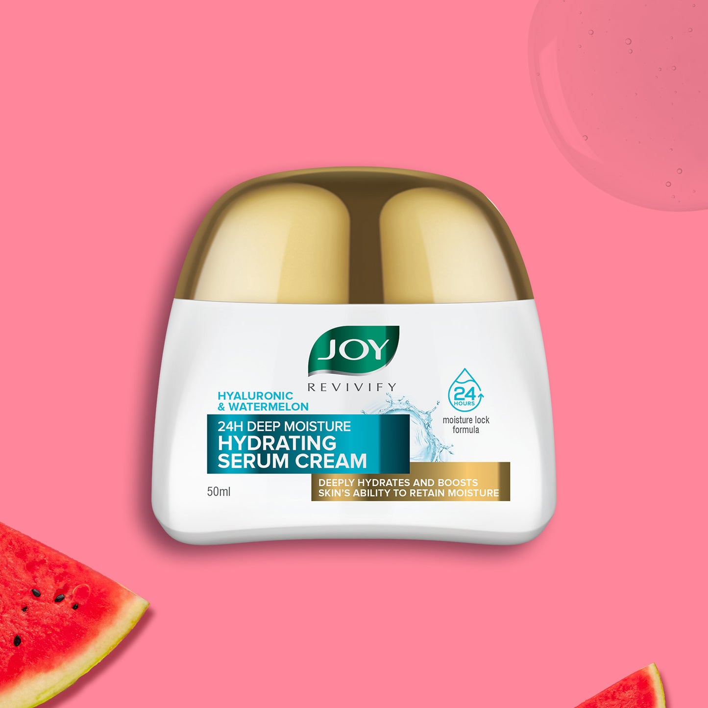 Hyaluronic & Watermelon 24 Hour Deep Hydrating Serum Cream