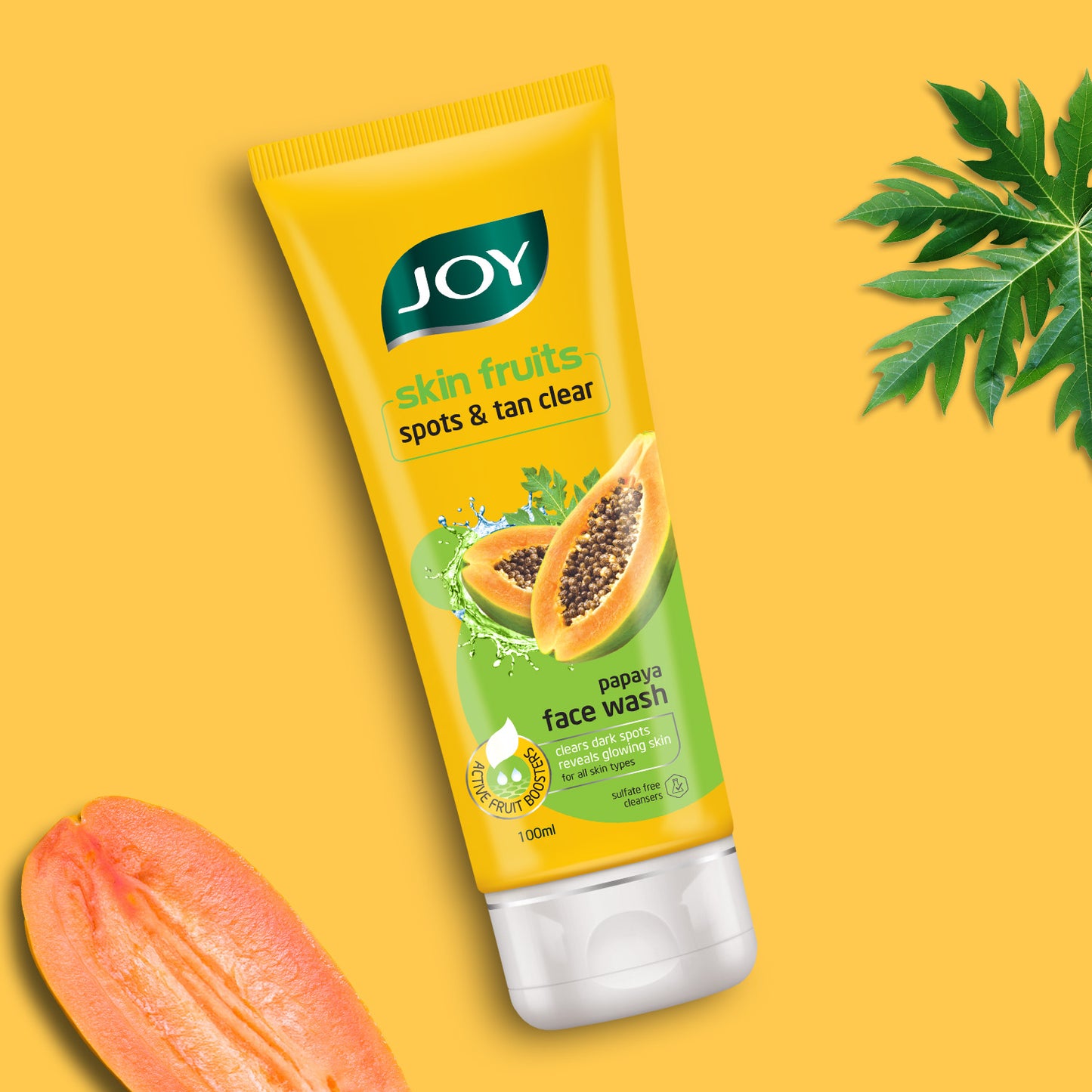 Skin Fruits Spots & Tan Clear Papaya Face Wash