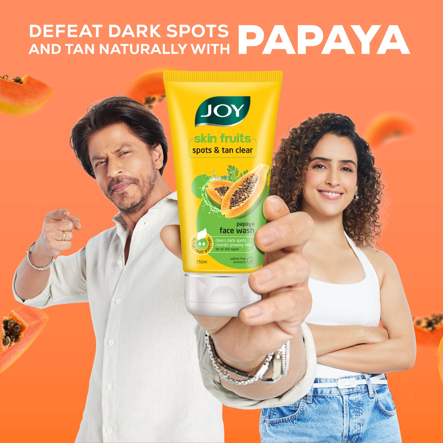 Skin Fruits Spots & Tan Clear Papaya Face Wash