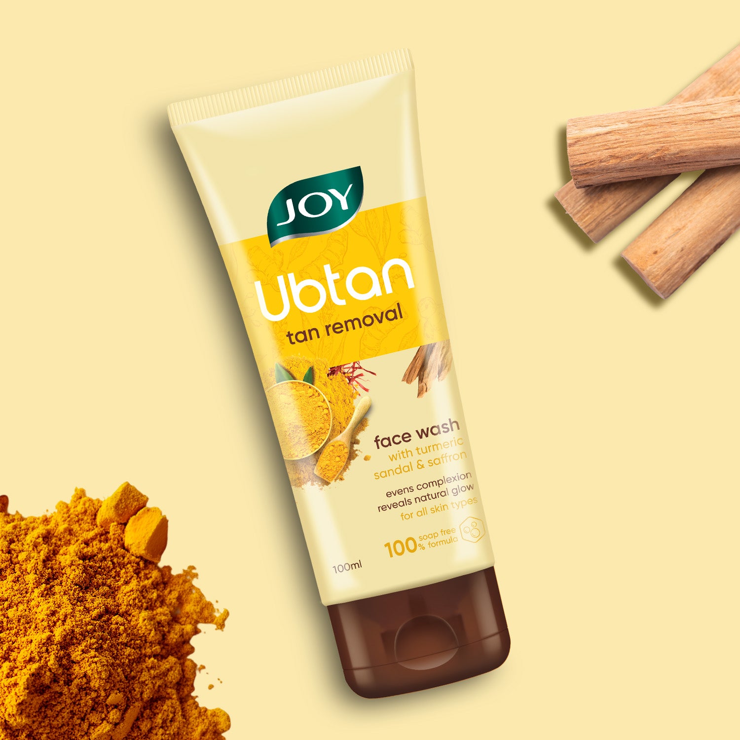 Ubtan Tan Removal + Blemish Minimizing Face Wash