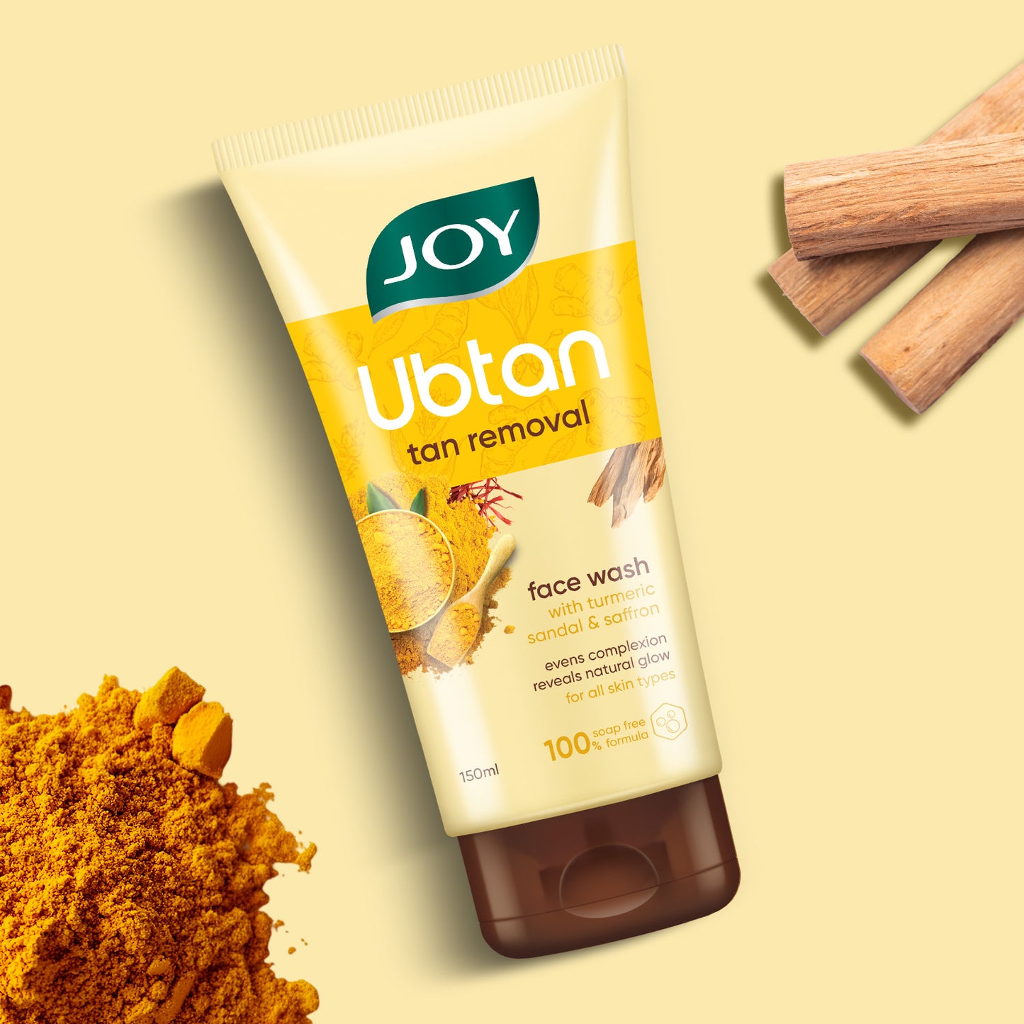 Ubtan Tan Removal + Blemish Minimizing Face Wash