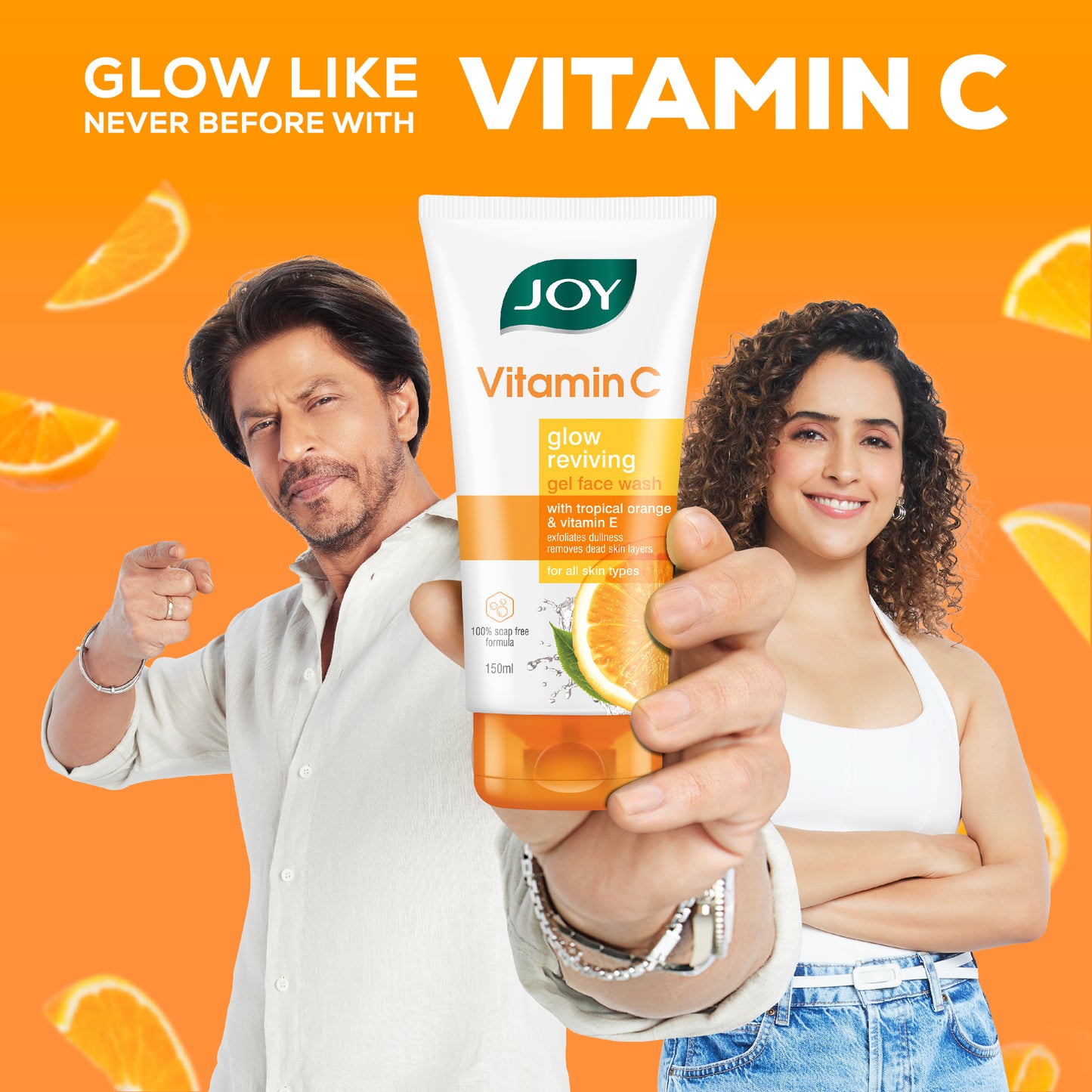 Vitamin C Glow Reviving + Dullness Exfoliating Face Wash