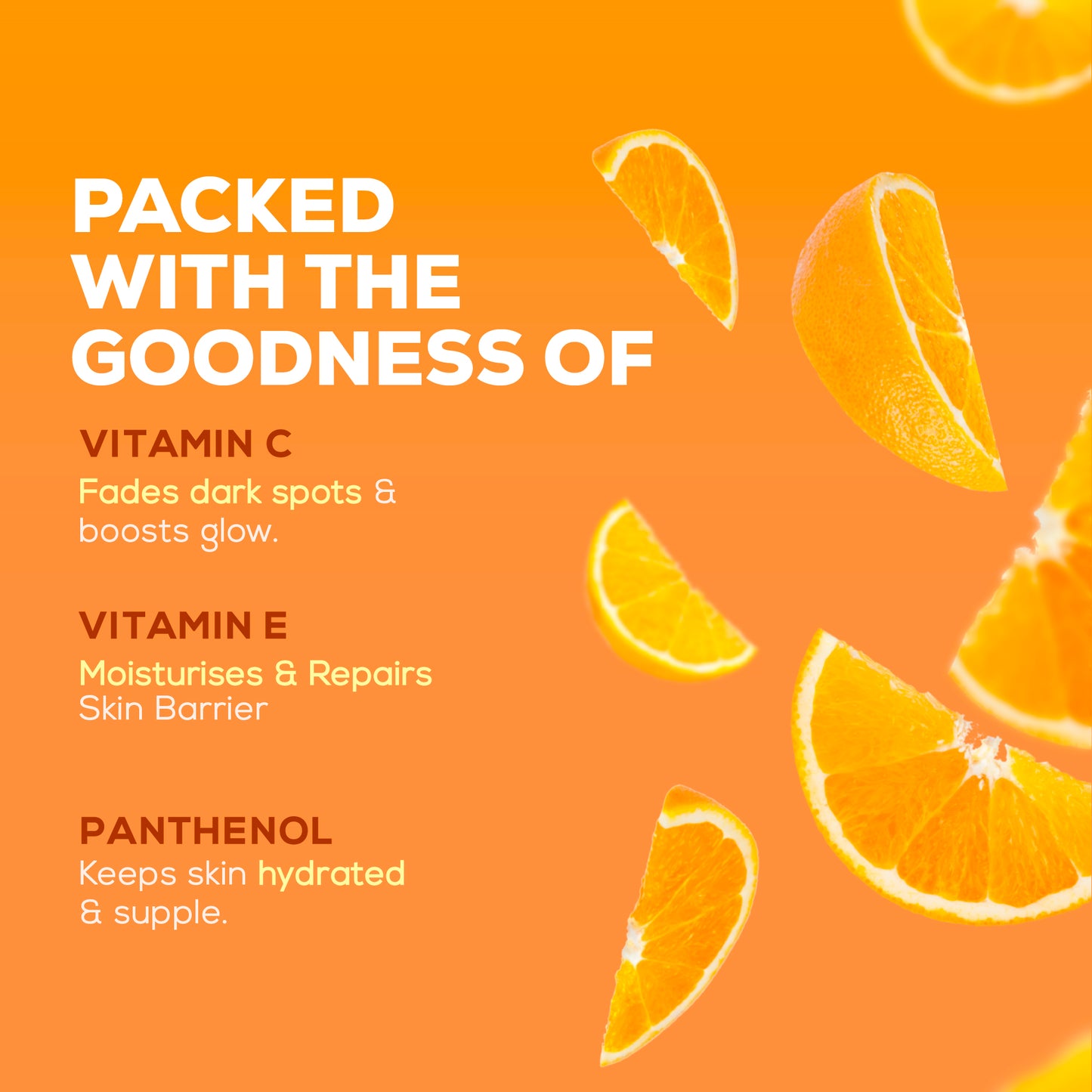 Vitamin C Glow Reviving + Dullness Exfoliating Face Wash