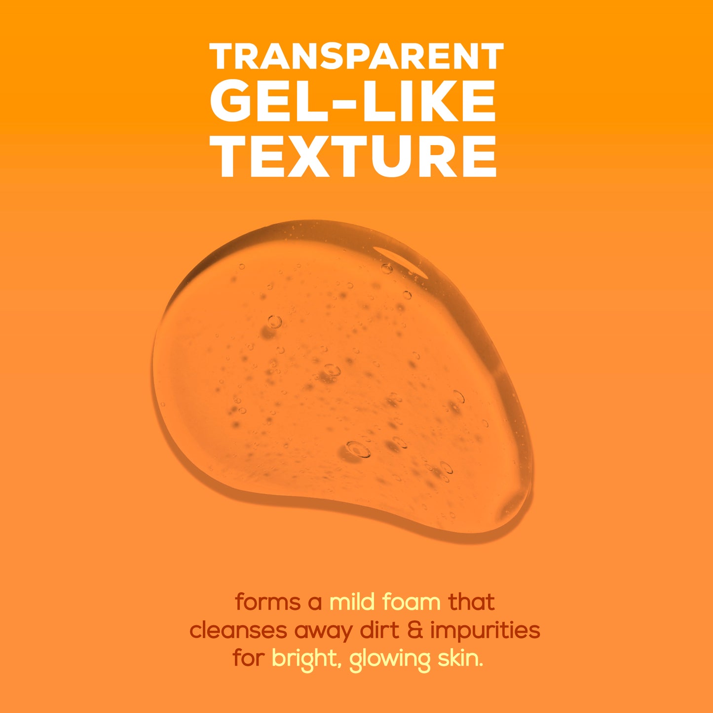 Vitamin C Glow Reviving + Dullness Exfoliating Face Wash