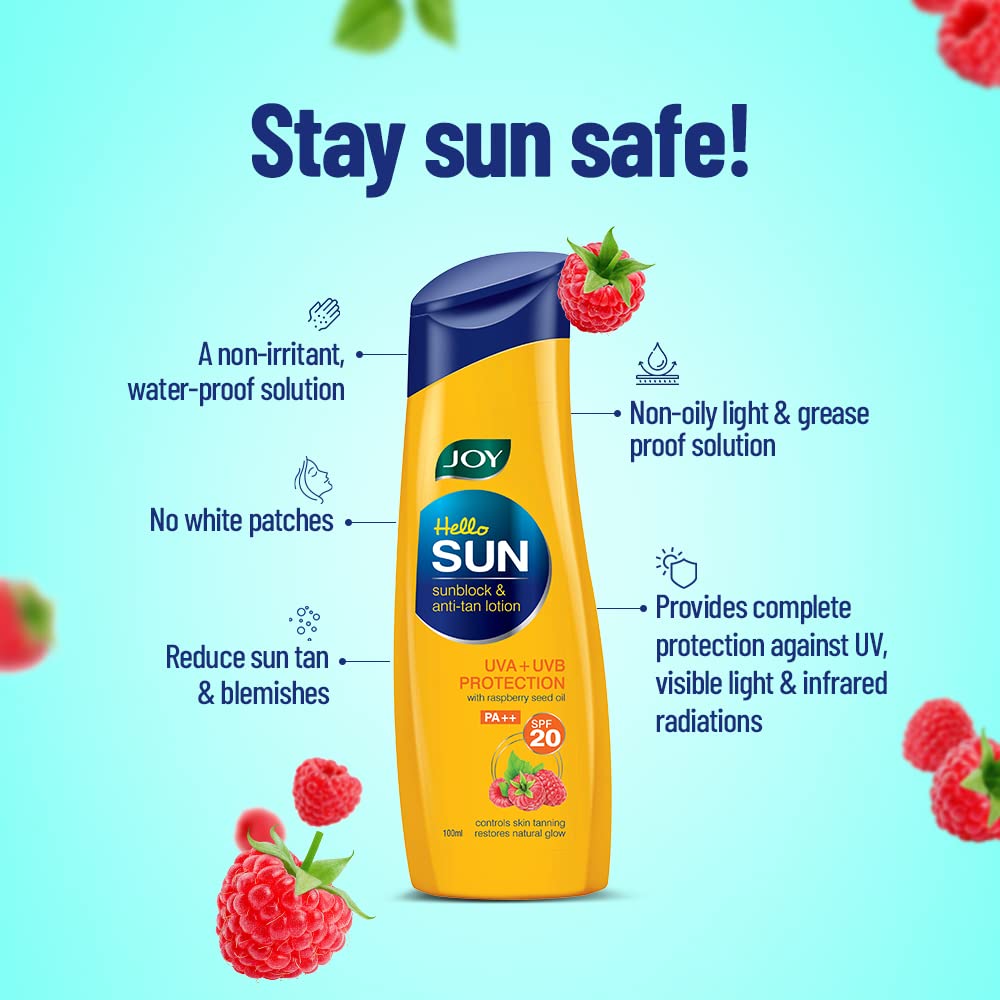 Sunblock & Anti-Tan Sunscreen Body Lotion SPF 20 PA++