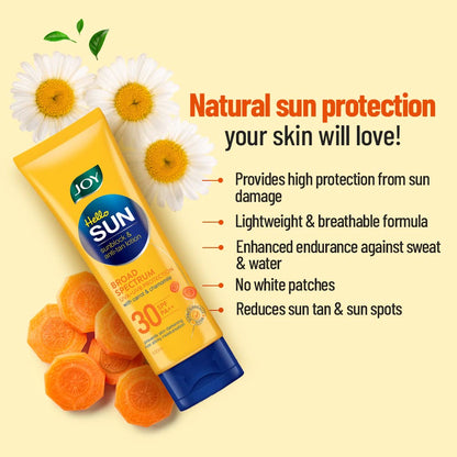 Sunblock & Anti-Tan Sunscreen SPF 30 PA++