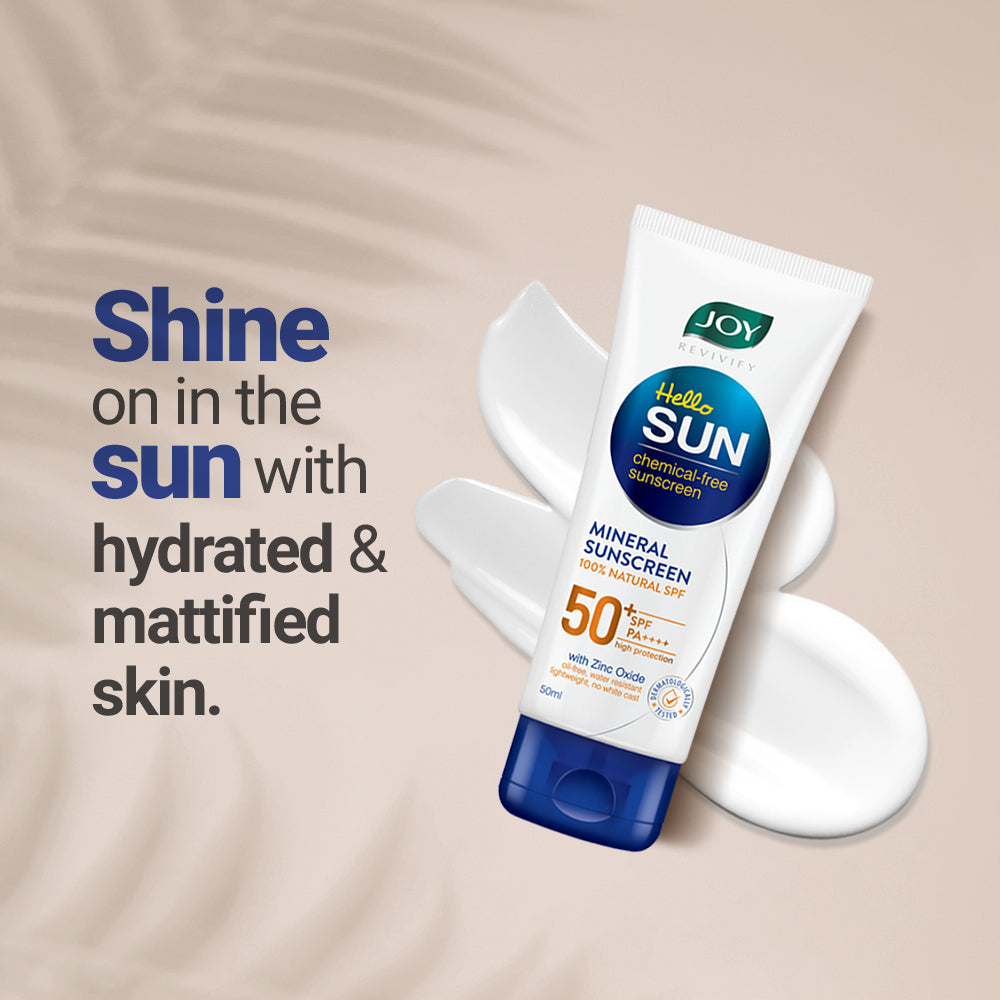 Chemical-Free Mineral Sunscreen SPF 50 PA++++