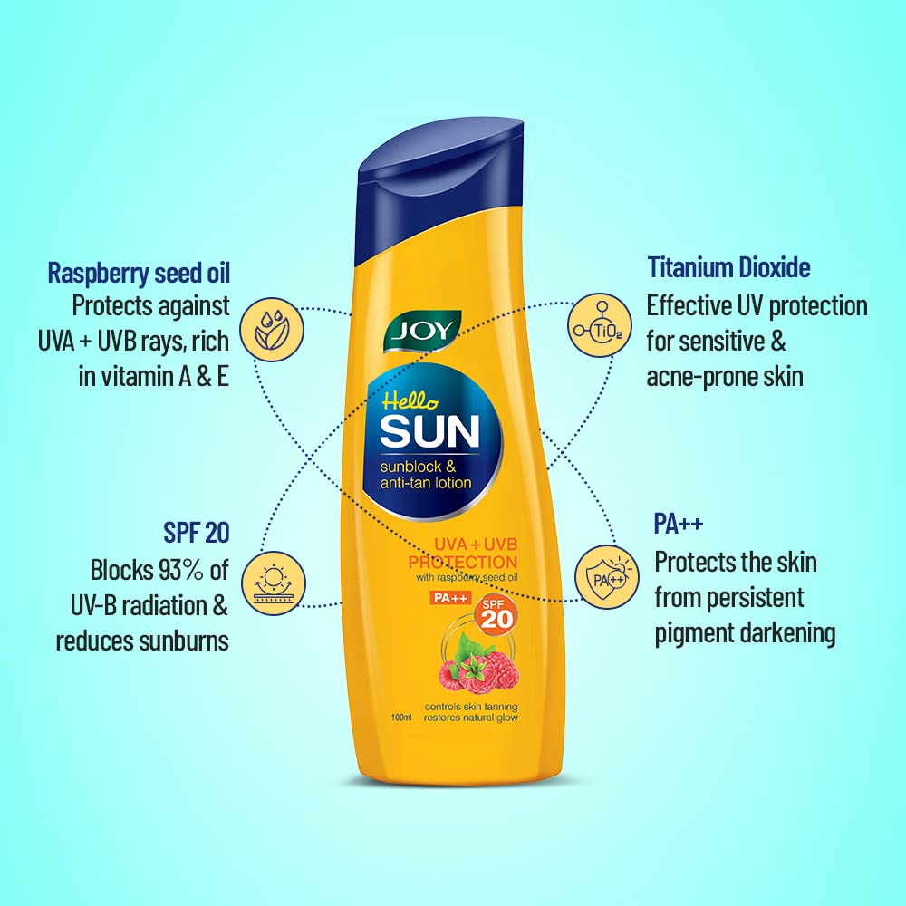 Sunblock & Anti-Tan Sunscreen Body Lotion SPF 20 PA++