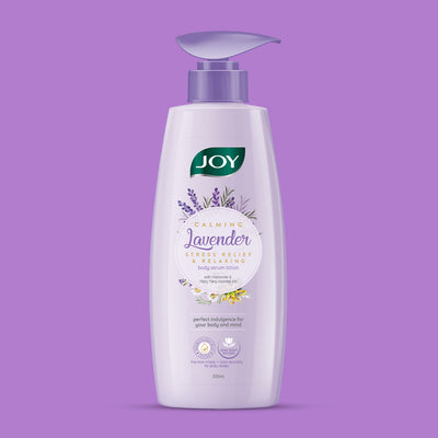 Calming Lavender Stress Relief + Relaxing Body Serum Lotion
