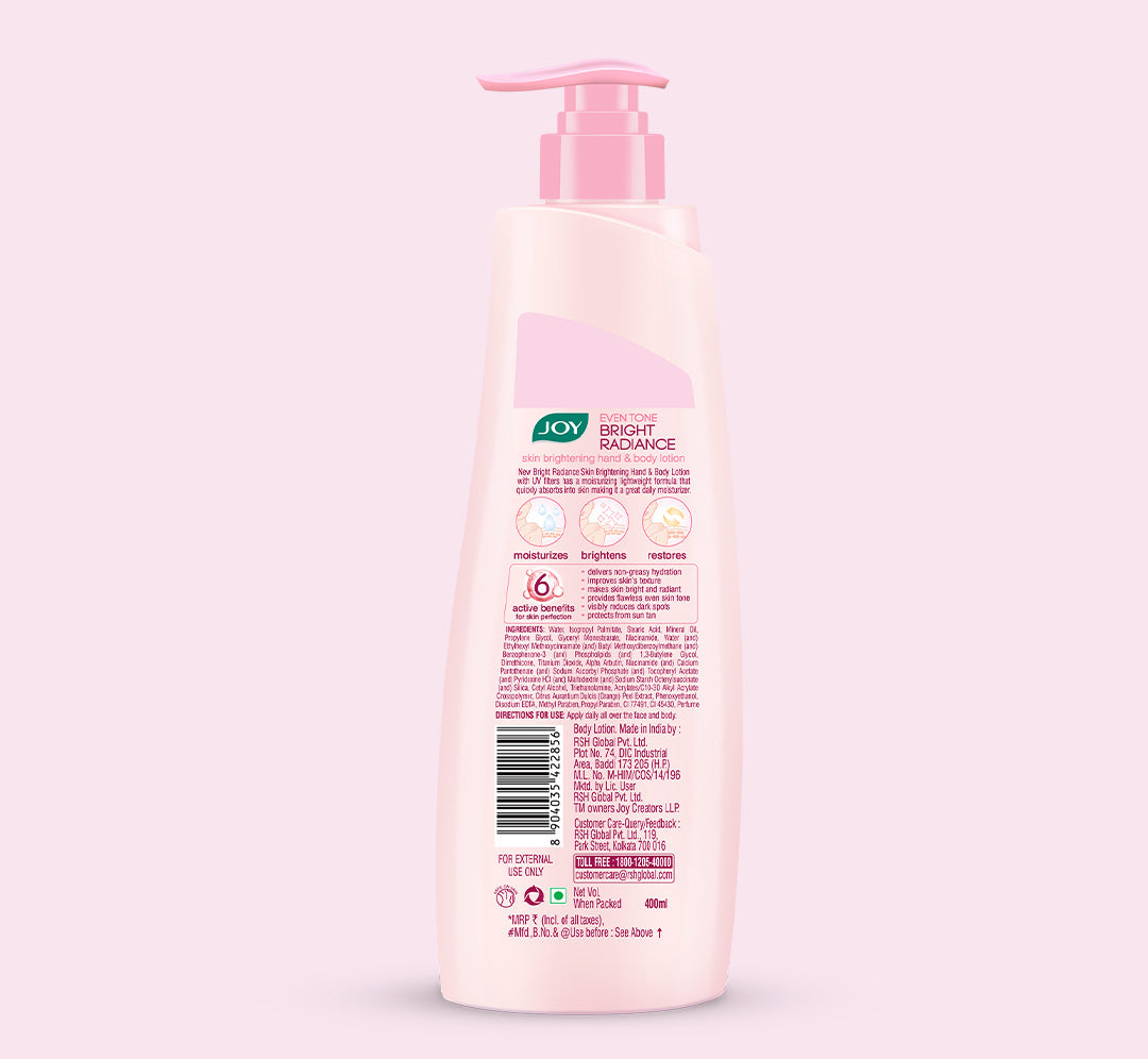 Even Tone Bright Radiance Skin Brightening Body Lotion Joypersonalcare even-tone-bright-radiance-skin-brightening-body-lotion-joypersonalcare