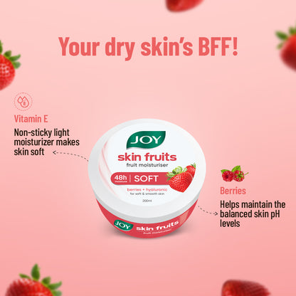 Skin Fruits Berries Super Soft 24 Hour Moisturizer Cream