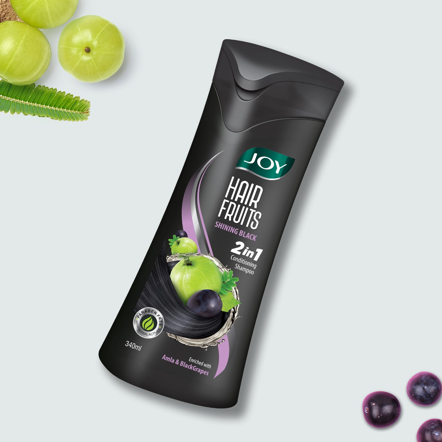 Hair Fruits Shining Black Conditioning Shampoo