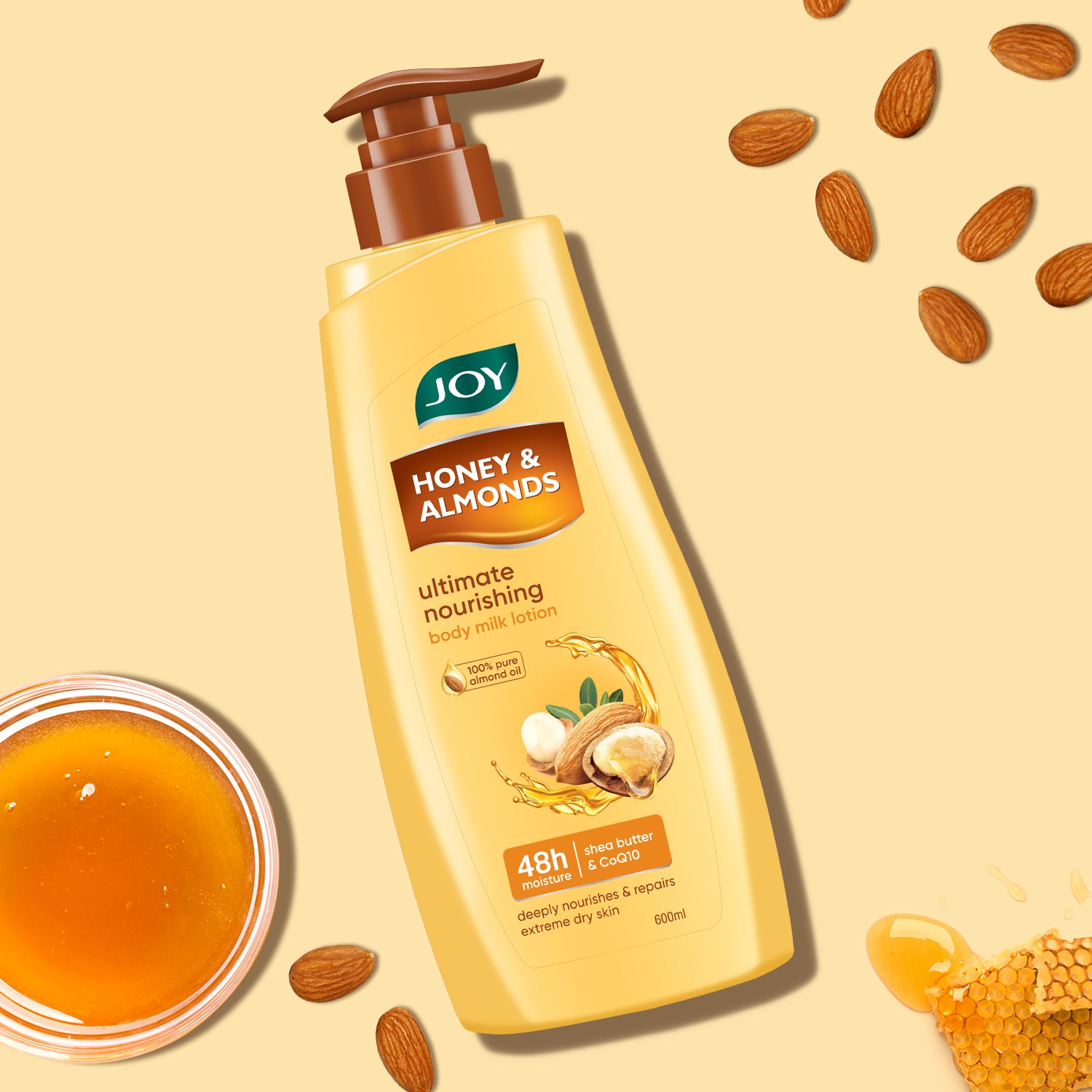 Honey & Almonds Ultimate Nourishing Body Milk Lotion – Joy