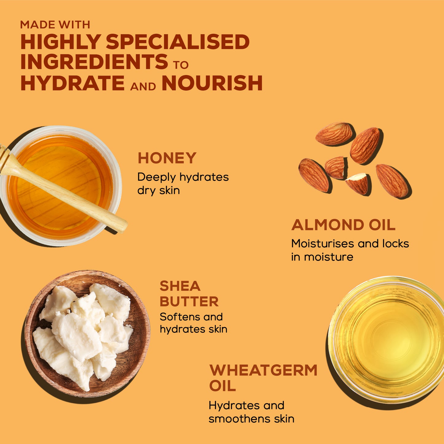 Honey & Almonds Nourishing Skin Cream