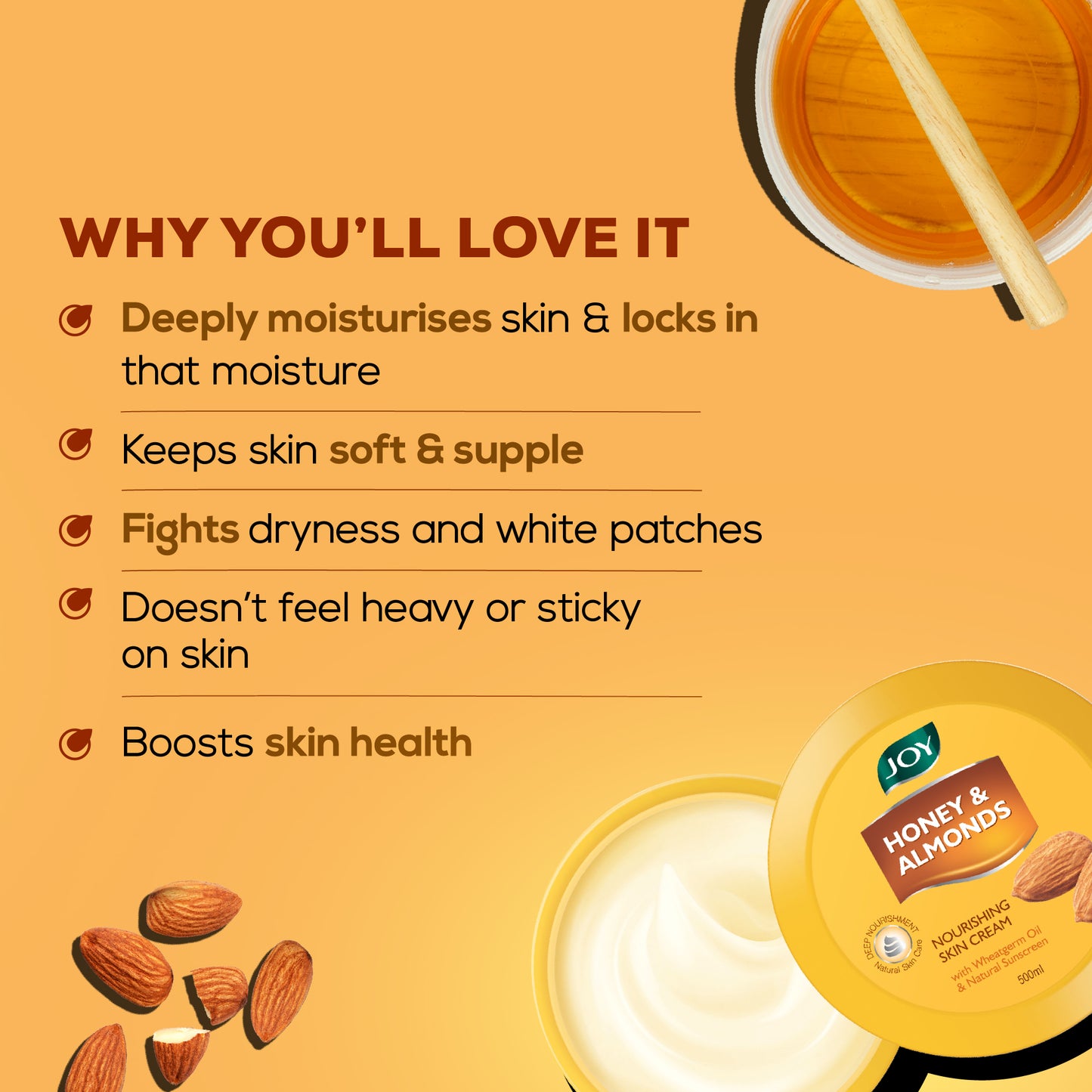 Honey & Almonds Nourishing Skin Cream