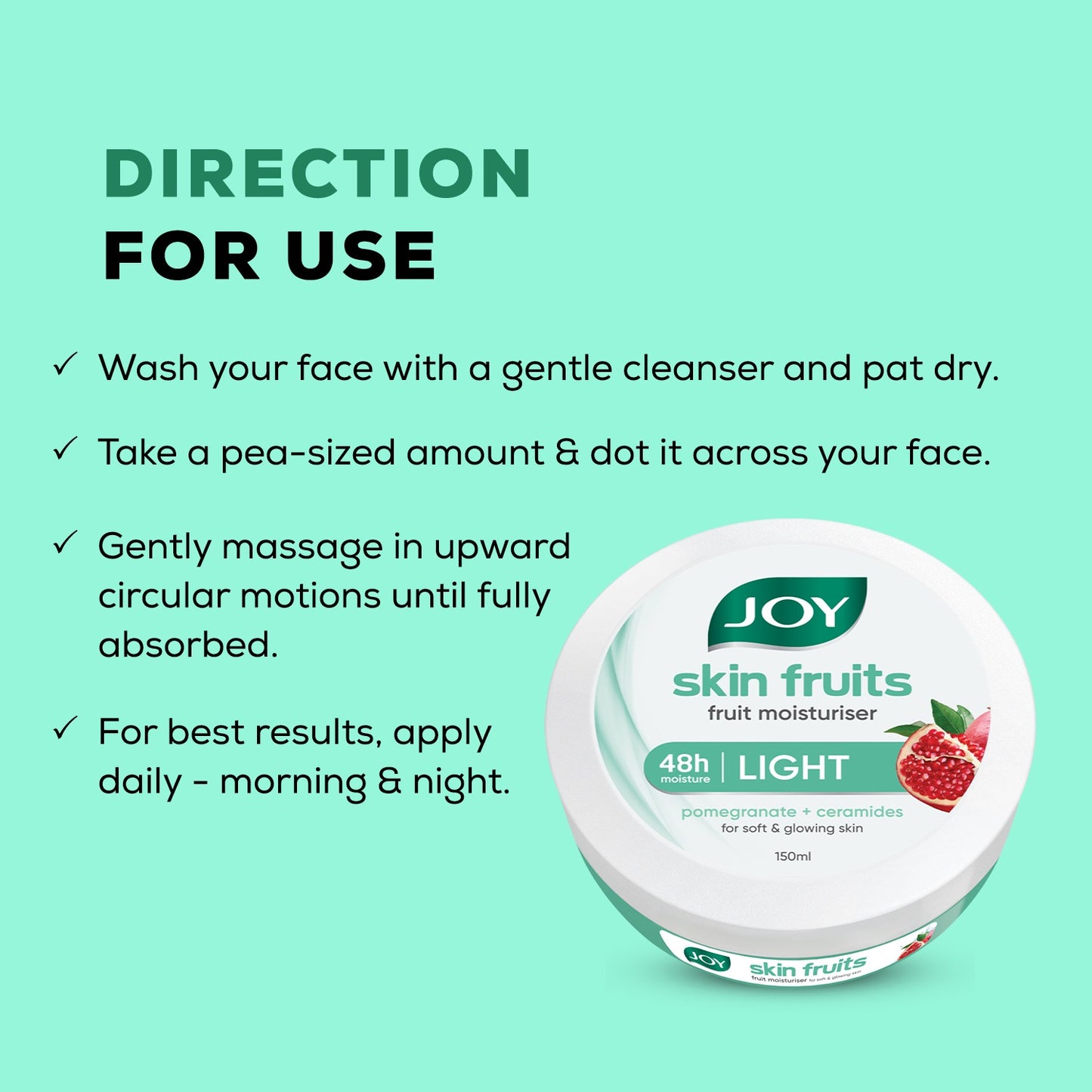 Skin Fruit Fast Absorbing Light Moisturizer