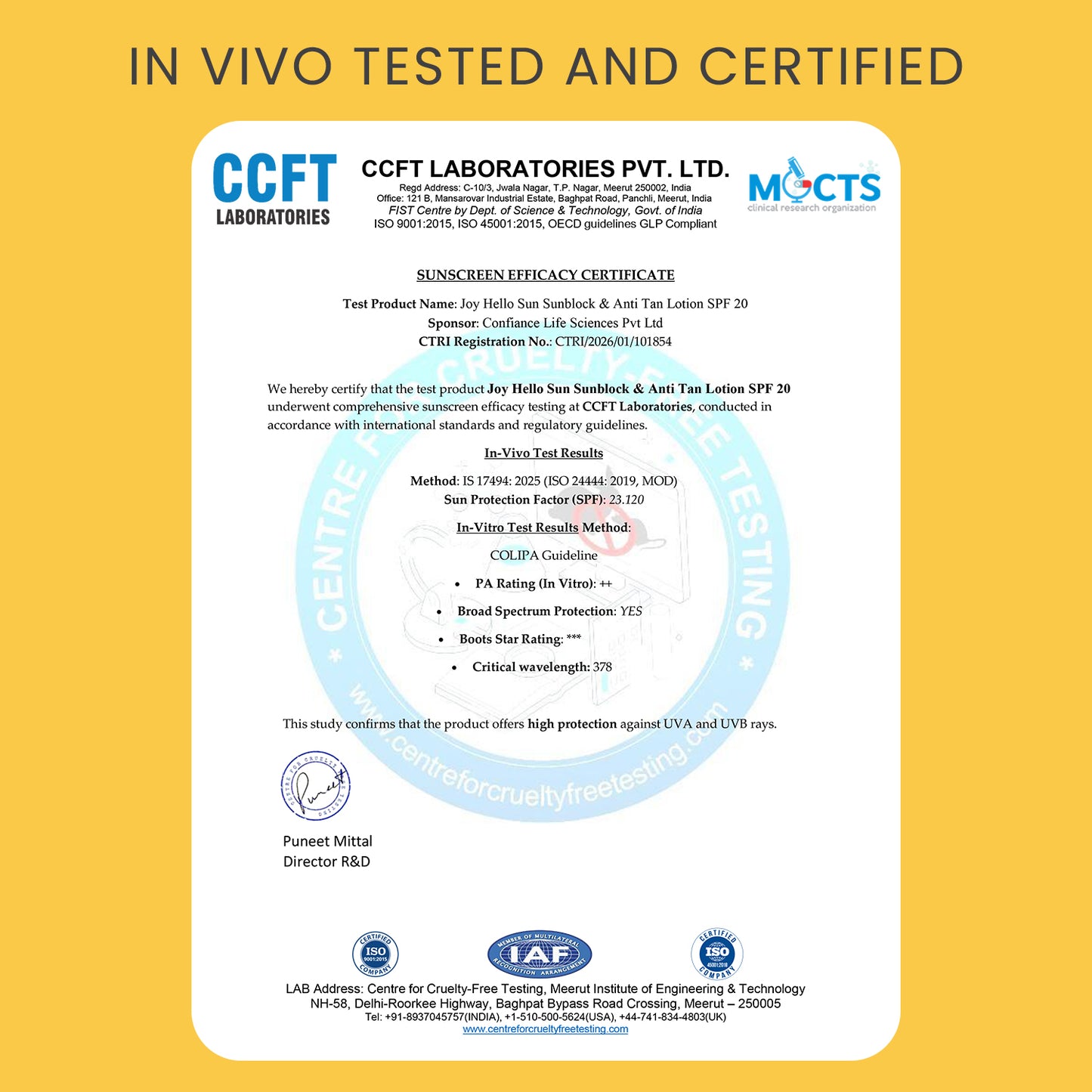 Hello Sun Anti-Tan Sunscreen Body Lotion SPF 20 PA++