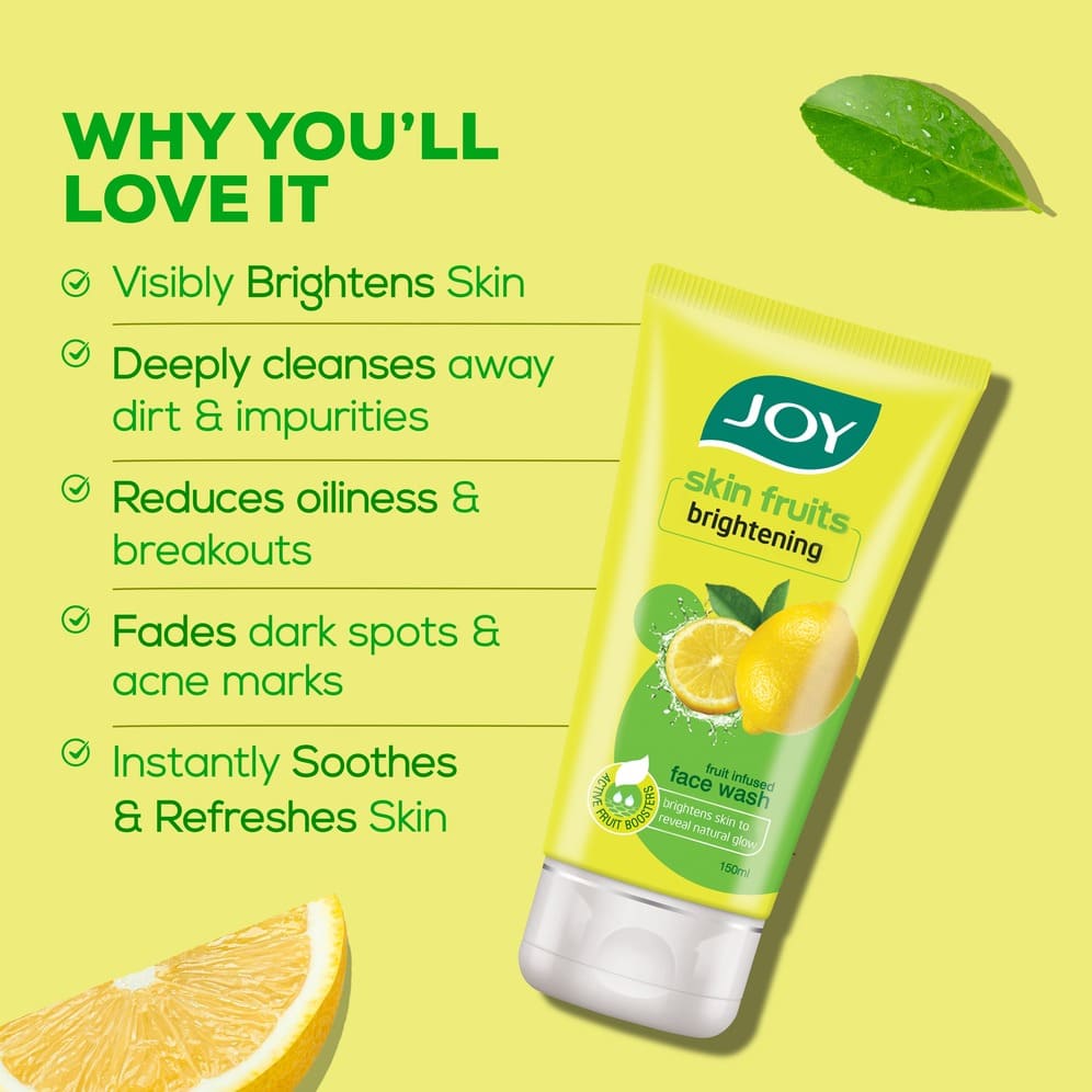 Skin Fruits Brightening Face Wash Joy Personal Care Skin Fruits Brightening Face Wash Joy Personal Care