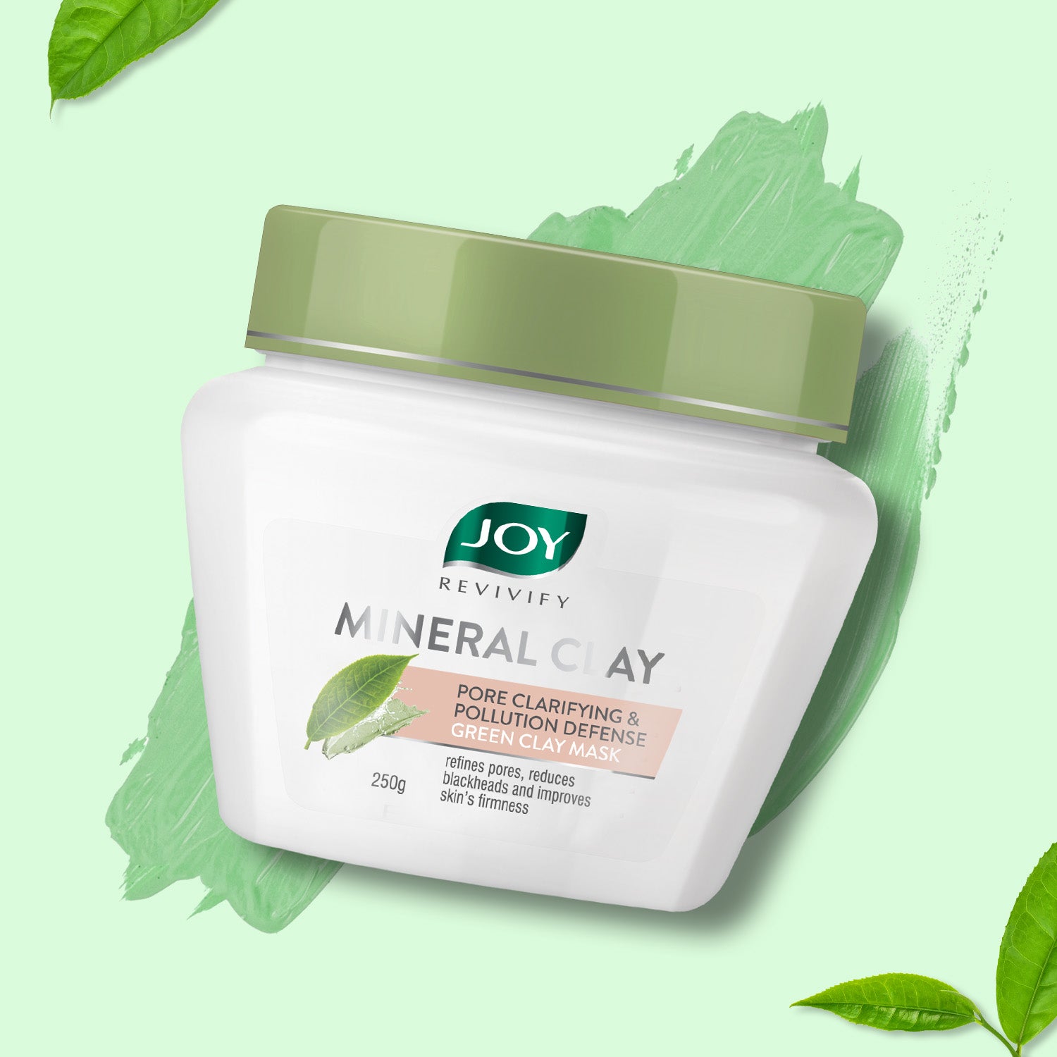 Green clay Pore Clarifying + Pollution Defense face mask – Joy