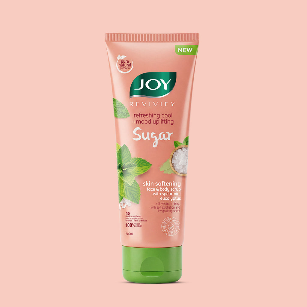 Mood Uplifting + Skin Softening, Stress Relief Sugar Scrub