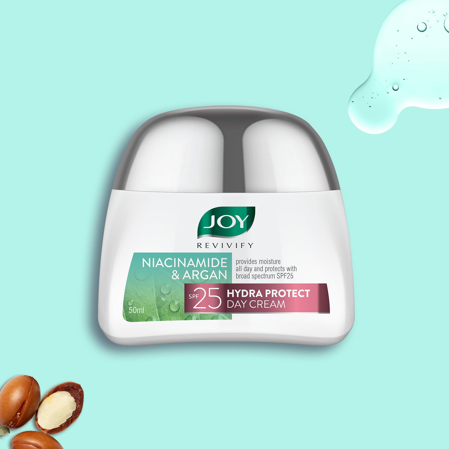 Niacinamide & Argan Hydra Protect Day Cream with SPF 25 – Joy