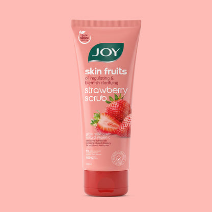 Oil Regulating + Blemish Clarifying Strawberry Scrub