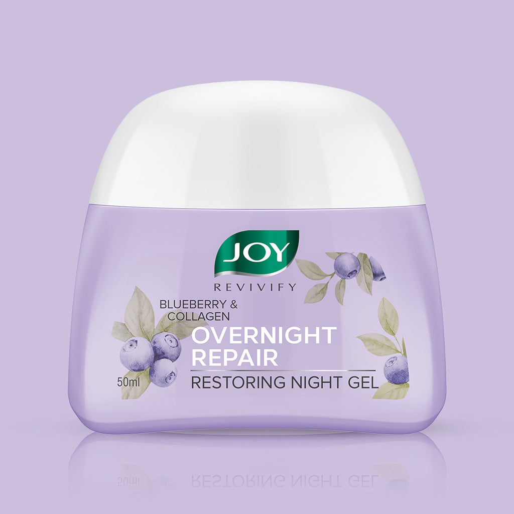 Blueberry And Collagen Overnight Restoring Night Gel