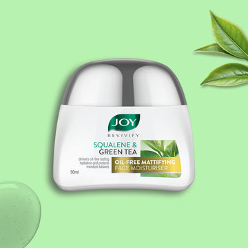 Plant Squalene & Green Tea Oil-Free Mattifying Face Moisturiser