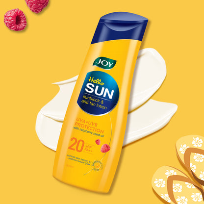 Sunblock & Anti-Tan Sunscreen Body Lotion SPF 20 PA++