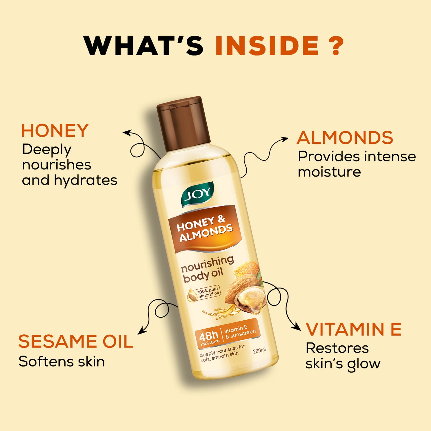 Honey And Almonds Nourishing Body Oil
