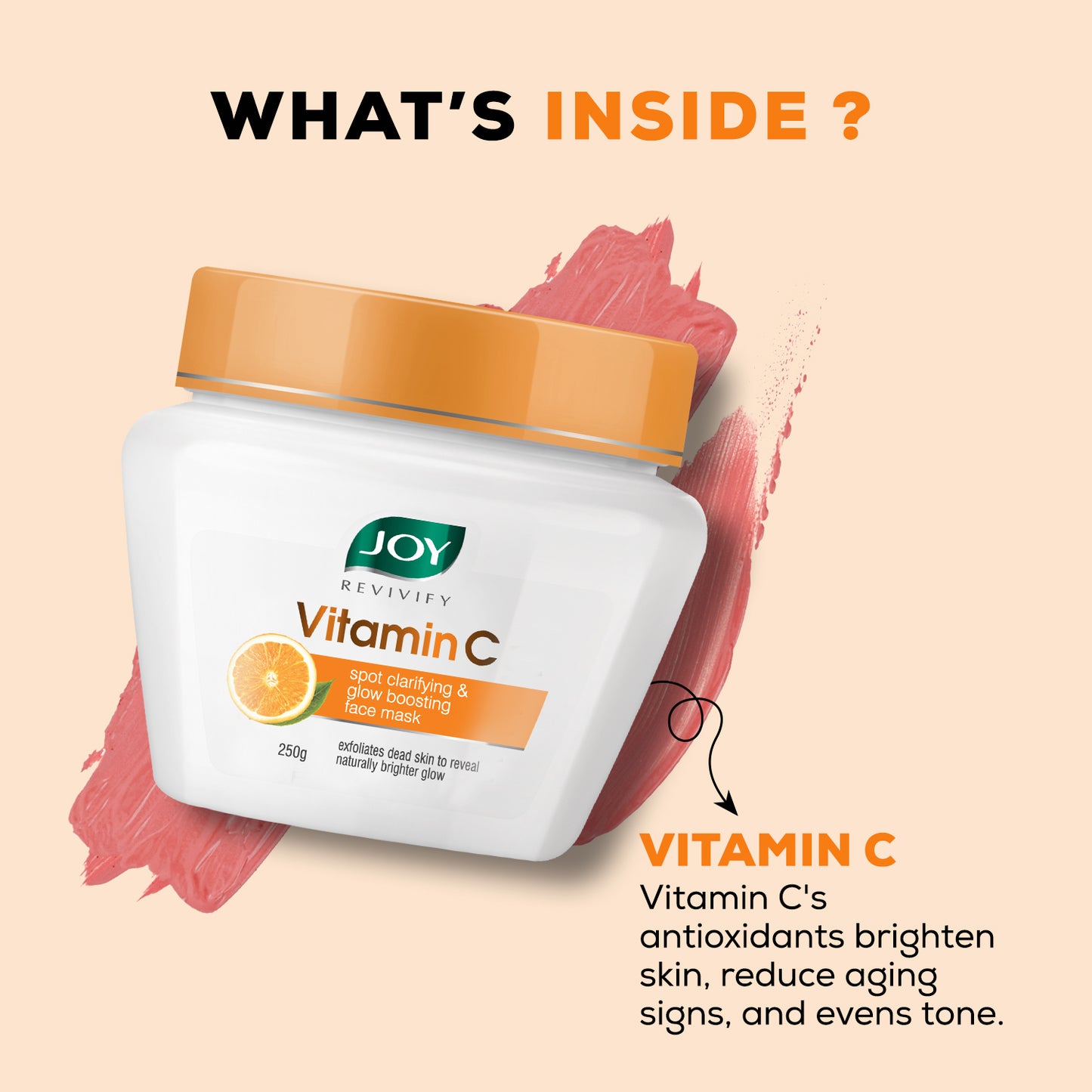 Vitamin C Spot Clearing + Glow Boosting Face Mask