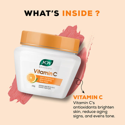 Vitamin C Spot Clearing + Glow Boosting Face Mask