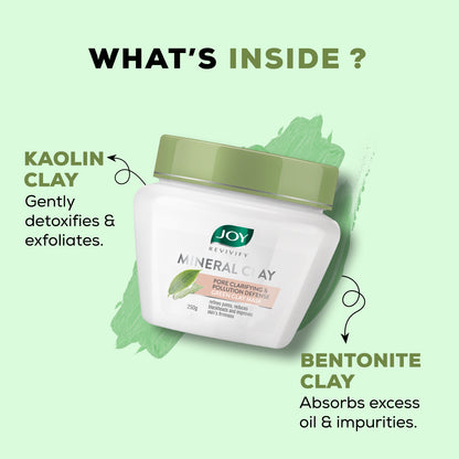 Green clay Pore Clarifying + Pollution Defense face mask
