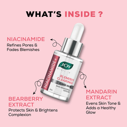 Niacinamide Blemish Clearing + Skin Renewing Face Serum