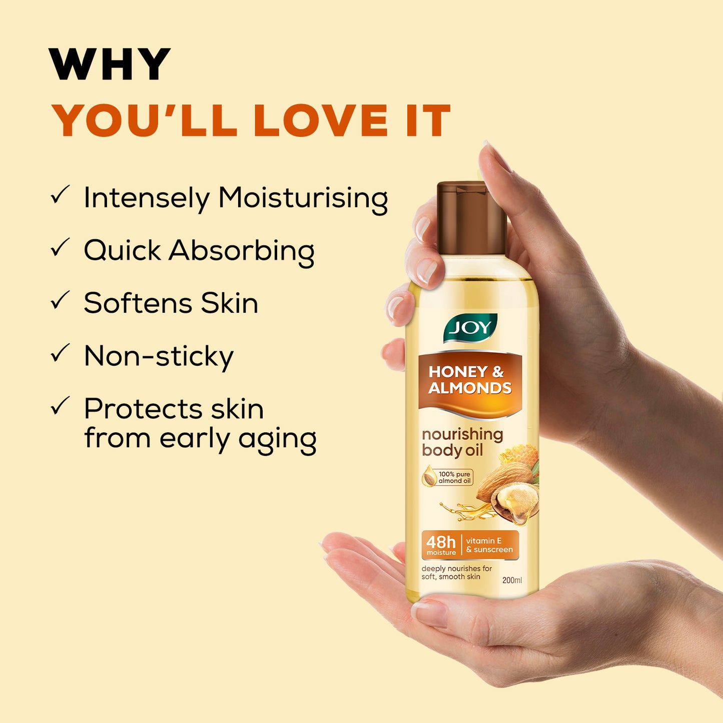 Honey And Almonds Nourishing Body Oil