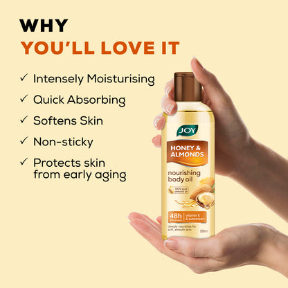 Honey And Almonds Nourishing Body Oil