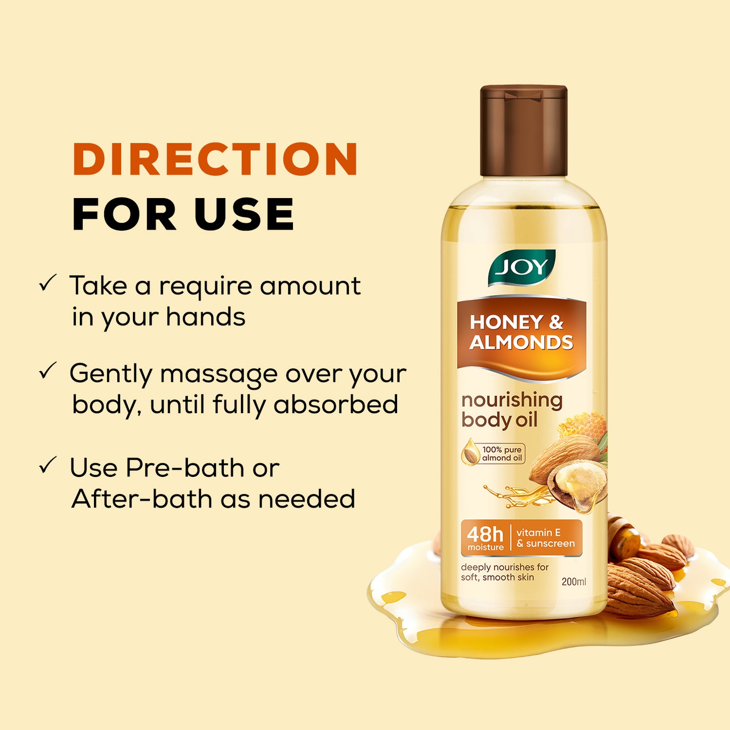 Honey And Almonds Nourishing Body Oil