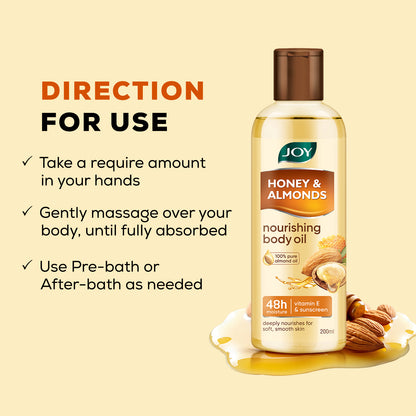 Honey And Almonds Nourishing Body Oil
