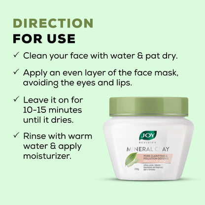 Green clay Pore Clarifying + Pollution Defense face mask