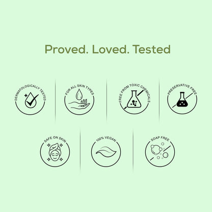 Green clay Pore Clarifying + Pollution Defense face mask