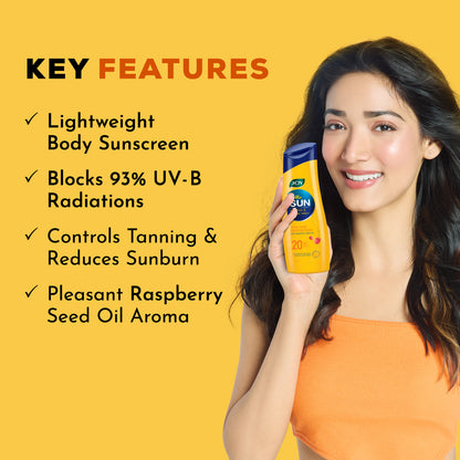 Sunblock & Anti-Tan Sunscreen Body Lotion SPF 20 PA++