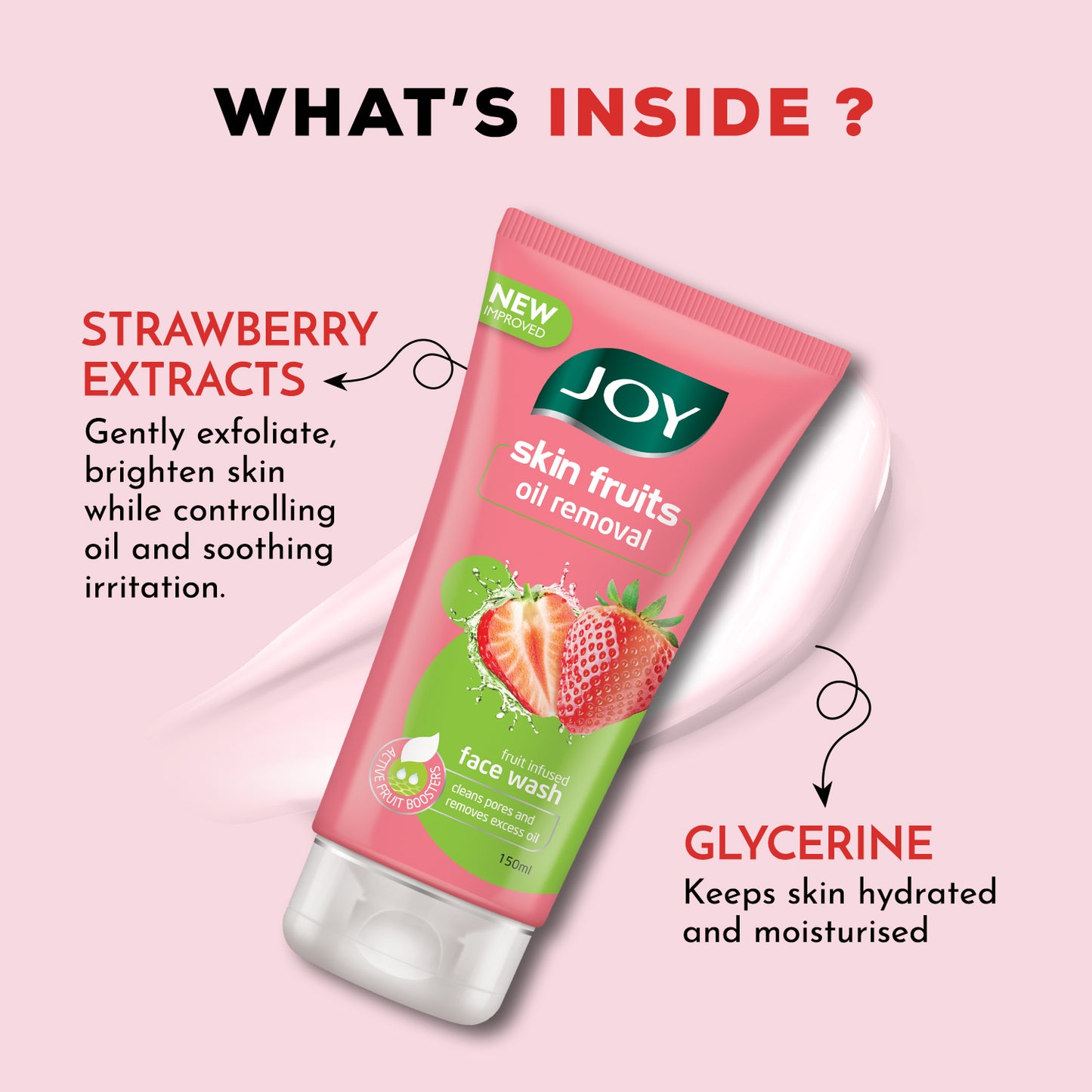 Skin Fruits Oil Control Strawberry Face Wash