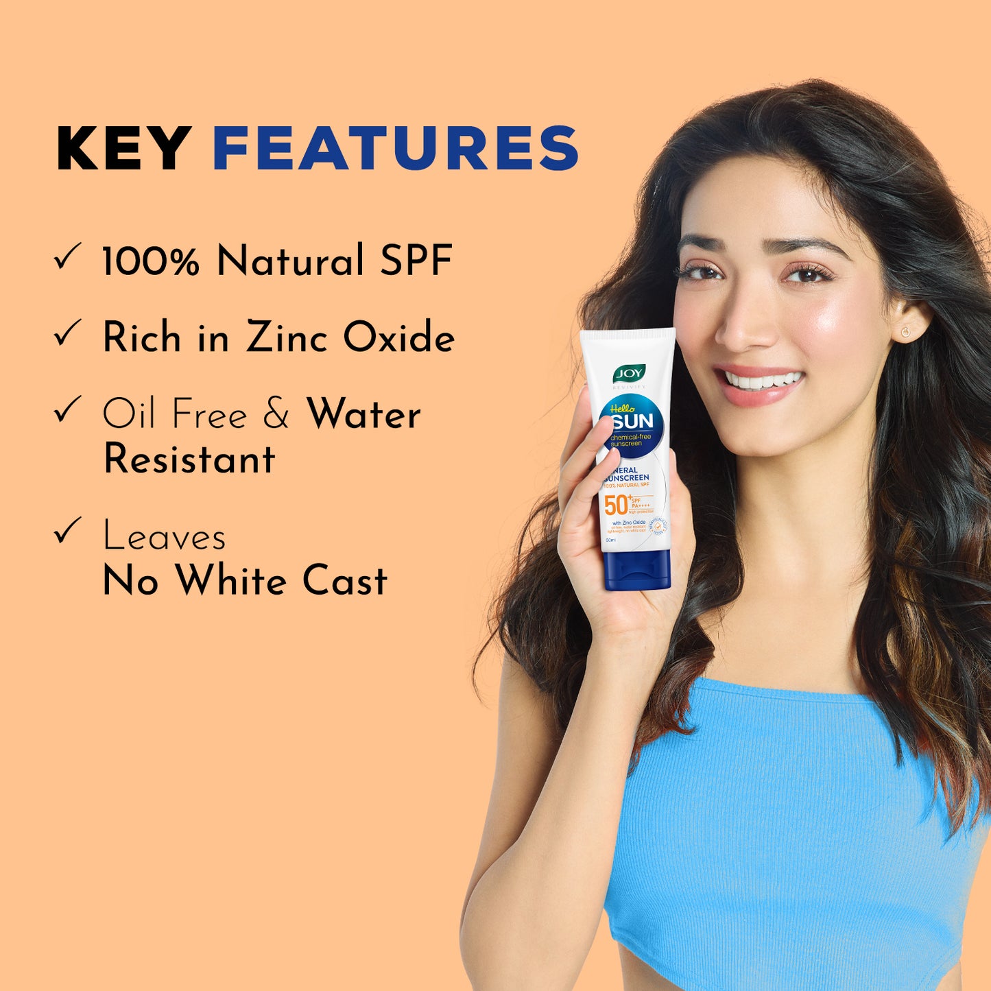 Chemical-Free Mineral Sunscreen SPF 50 PA++++