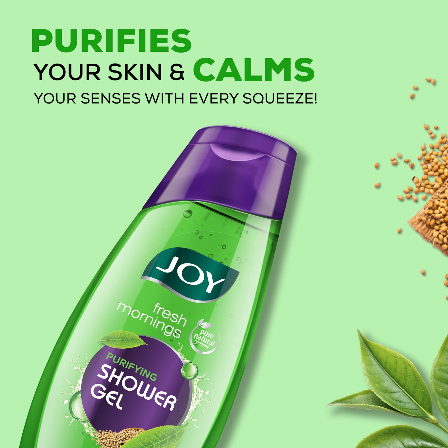 Fresh Morning Purifying Green Tea Shower Gel
