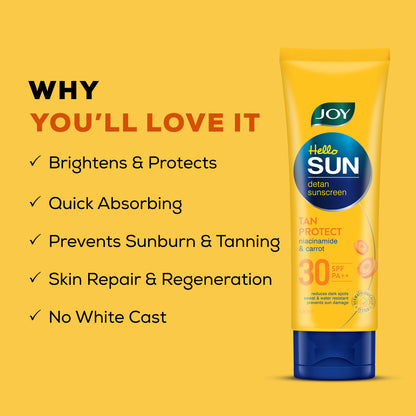 Sunblock & Anti-Tan Sunscreen SPF 30 PA++
