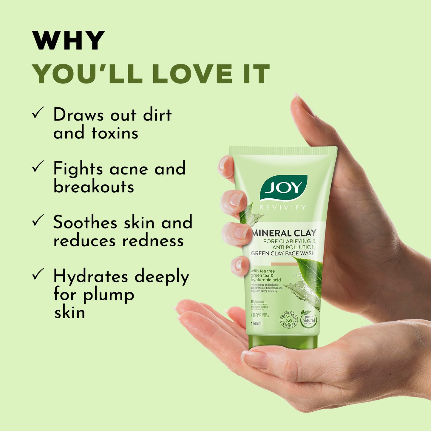 Mineral Clay Pore Clarifying Face Wash
