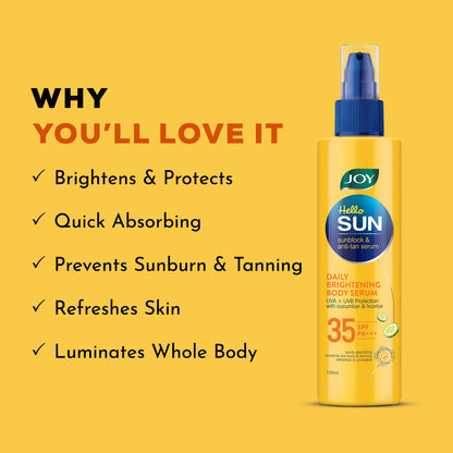 Daily Brightening Body Serum with SPF 35